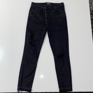 Abercrombie High Rise Ankle Jeans